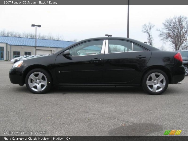 Black / Ebony 2007 Pontiac G6 Sedan