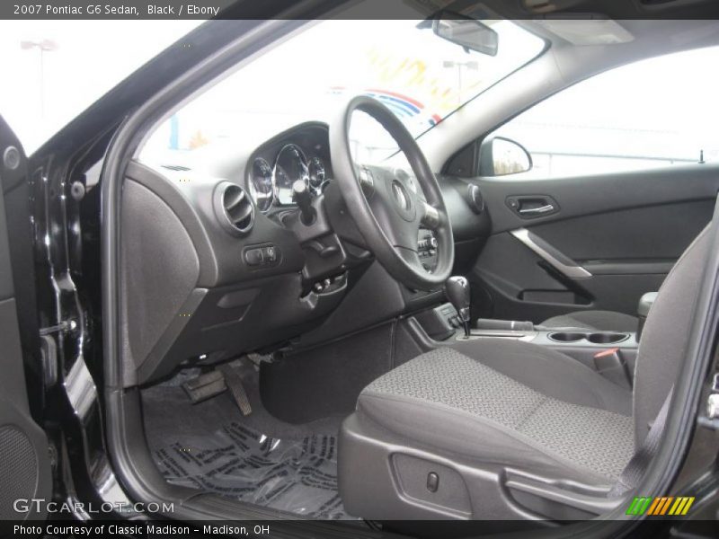 Black / Ebony 2007 Pontiac G6 Sedan