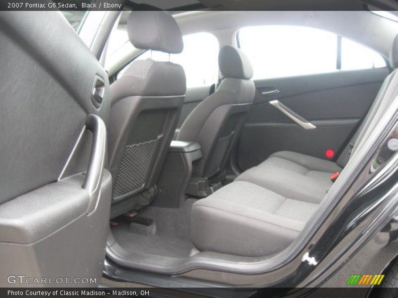 Black / Ebony 2007 Pontiac G6 Sedan