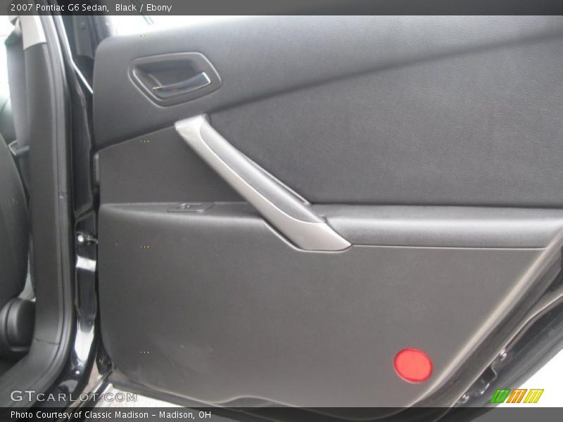 Black / Ebony 2007 Pontiac G6 Sedan