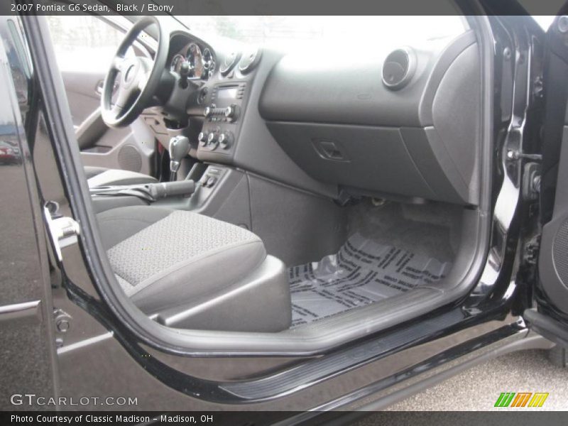 Black / Ebony 2007 Pontiac G6 Sedan