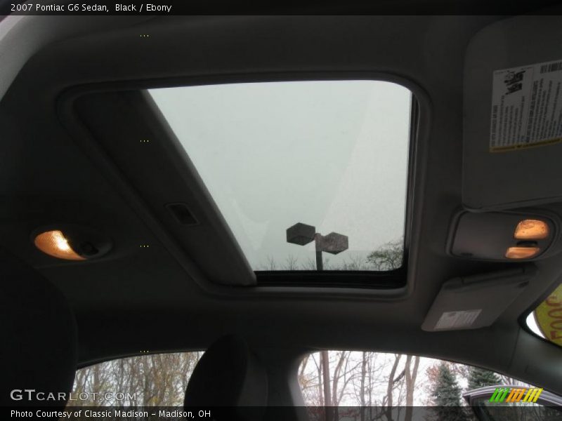 Black / Ebony 2007 Pontiac G6 Sedan