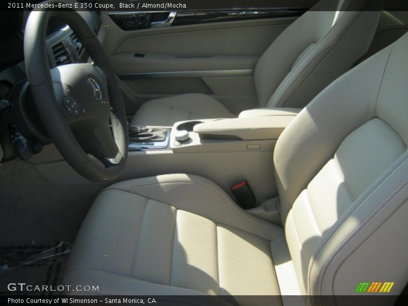 Black / Almond/Mocha 2011 Mercedes-Benz E 350 Coupe
