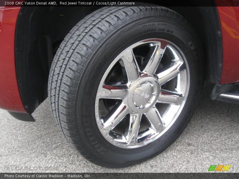 Red Jewel Tintcoat / Cocoa/Light Cashmere 2008 GMC Yukon Denali AWD