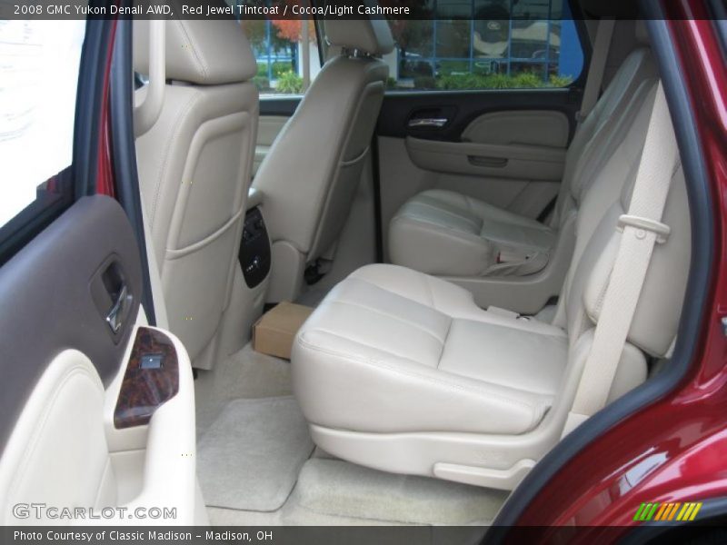 Red Jewel Tintcoat / Cocoa/Light Cashmere 2008 GMC Yukon Denali AWD