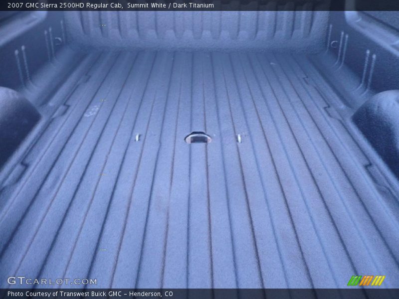 Summit White / Dark Titanium 2007 GMC Sierra 2500HD Regular Cab