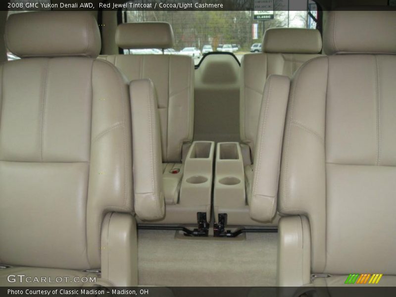 Red Jewel Tintcoat / Cocoa/Light Cashmere 2008 GMC Yukon Denali AWD