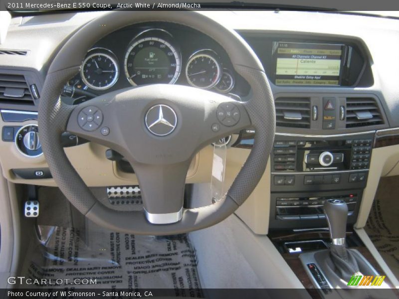 Dashboard of 2011 E 550 Coupe