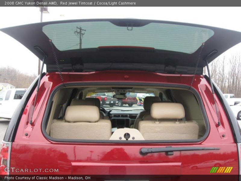 Red Jewel Tintcoat / Cocoa/Light Cashmere 2008 GMC Yukon Denali AWD
