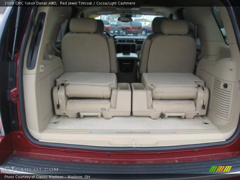 Red Jewel Tintcoat / Cocoa/Light Cashmere 2008 GMC Yukon Denali AWD