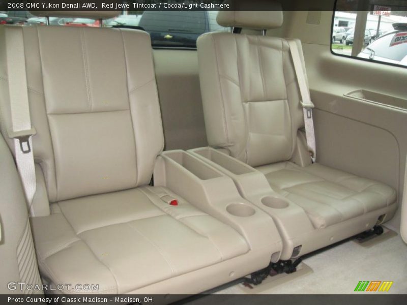 Red Jewel Tintcoat / Cocoa/Light Cashmere 2008 GMC Yukon Denali AWD