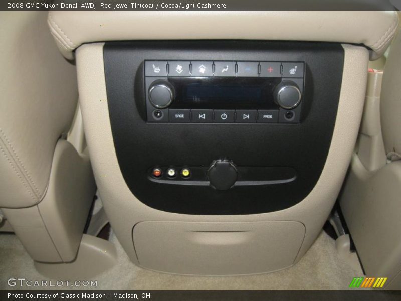 Red Jewel Tintcoat / Cocoa/Light Cashmere 2008 GMC Yukon Denali AWD