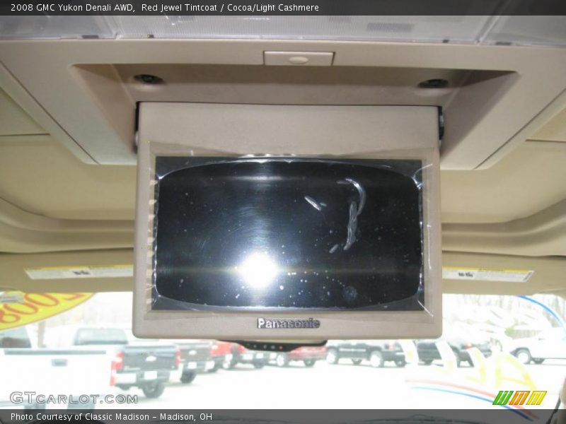 Red Jewel Tintcoat / Cocoa/Light Cashmere 2008 GMC Yukon Denali AWD
