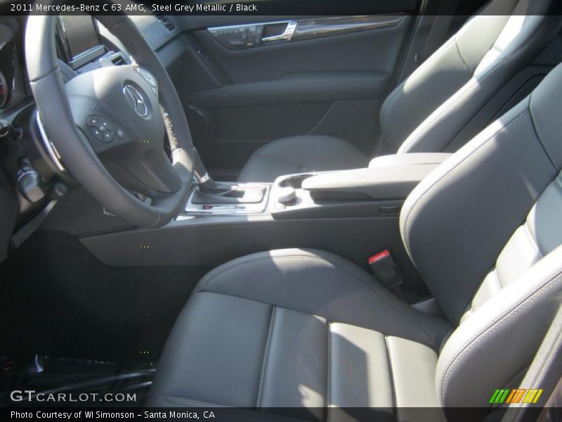  2011 C 63 AMG Black Interior