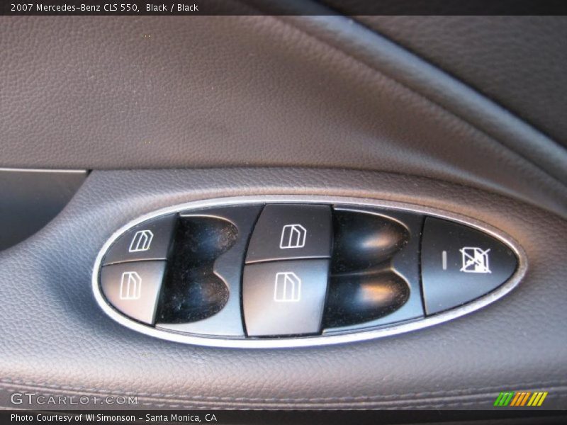 Black / Black 2007 Mercedes-Benz CLS 550