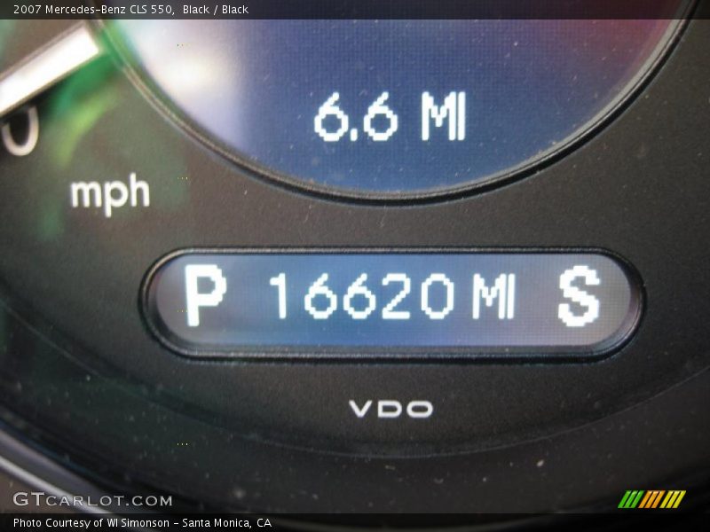 Black / Black 2007 Mercedes-Benz CLS 550