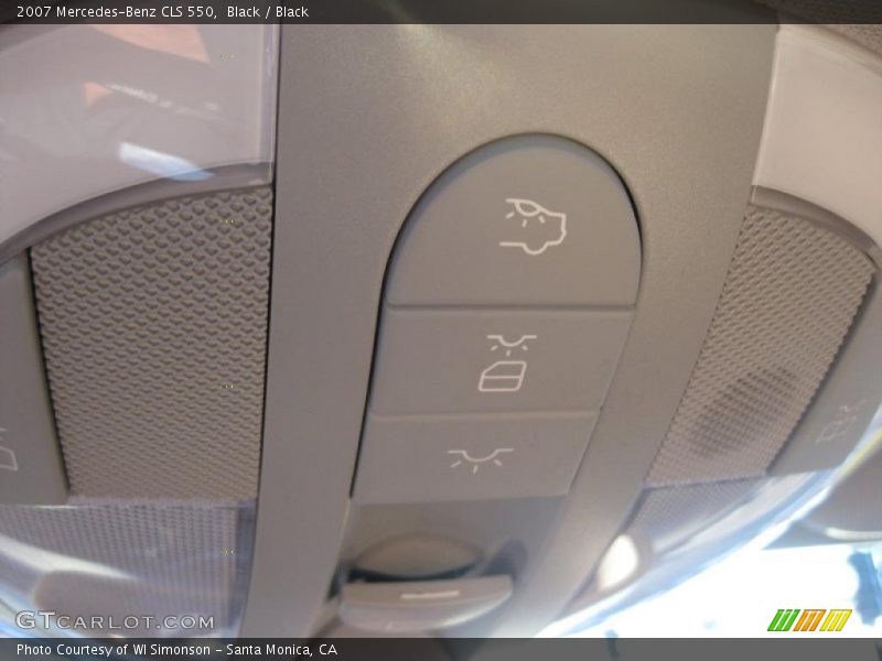 Black / Black 2007 Mercedes-Benz CLS 550