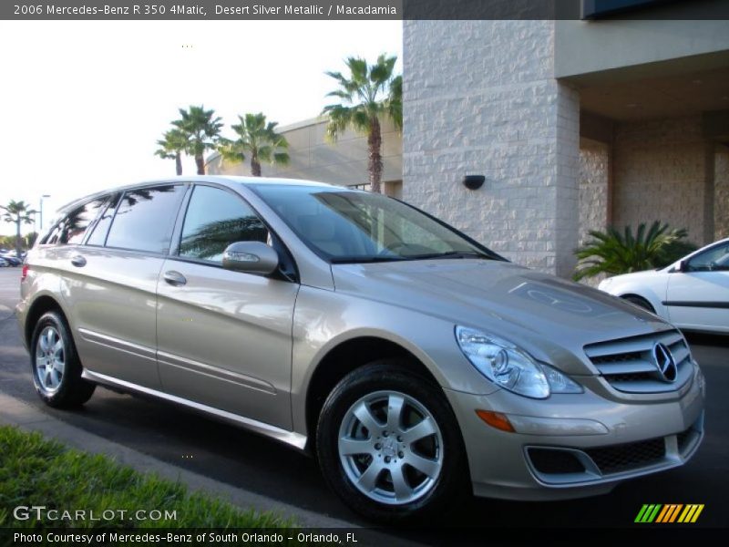 Desert Silver Metallic / Macadamia 2006 Mercedes-Benz R 350 4Matic