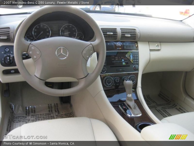 Stone Interior - 2007 C 280 Luxury 