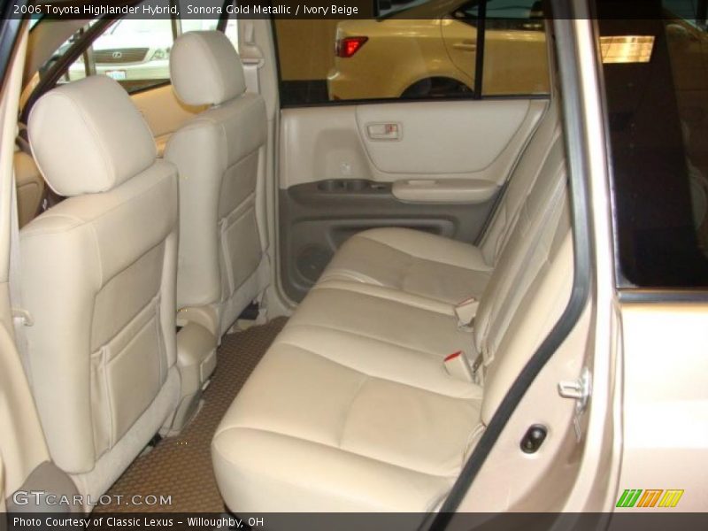Sonora Gold Metallic / Ivory Beige 2006 Toyota Highlander Hybrid