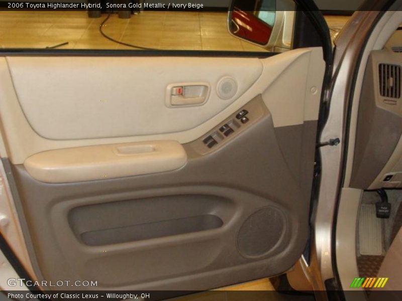 Sonora Gold Metallic / Ivory Beige 2006 Toyota Highlander Hybrid