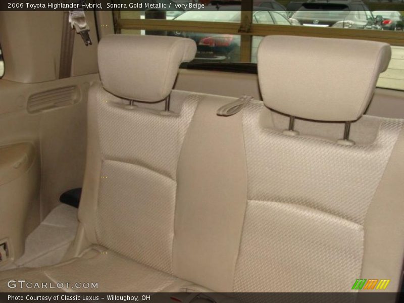 Sonora Gold Metallic / Ivory Beige 2006 Toyota Highlander Hybrid