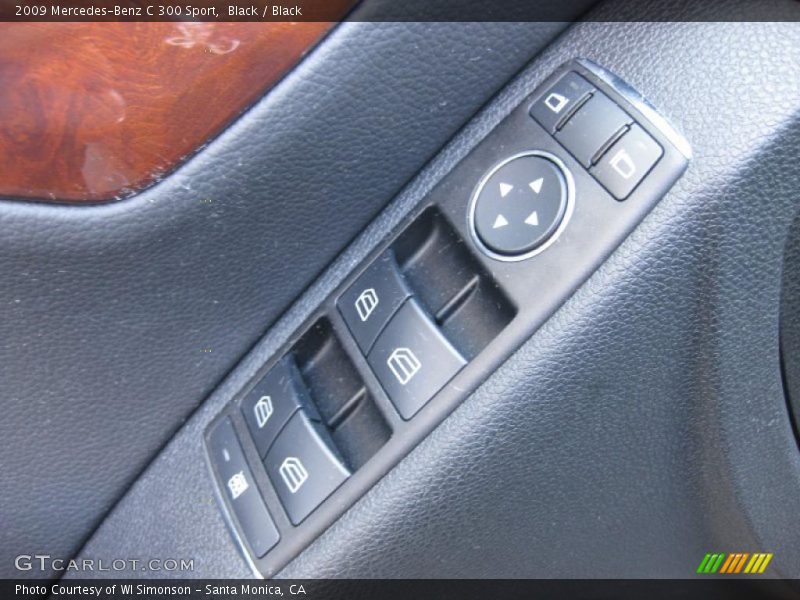 Black / Black 2009 Mercedes-Benz C 300 Sport