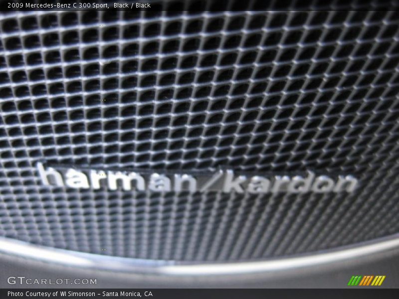 Black / Black 2009 Mercedes-Benz C 300 Sport