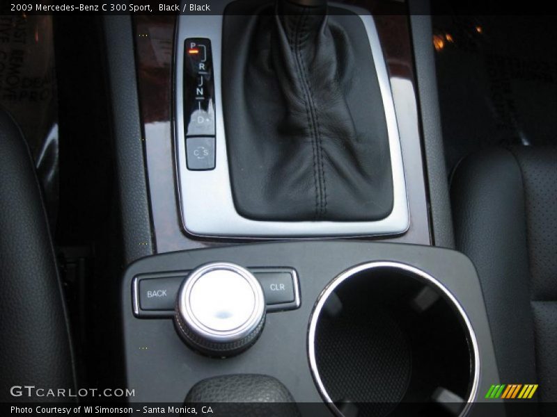 Black / Black 2009 Mercedes-Benz C 300 Sport
