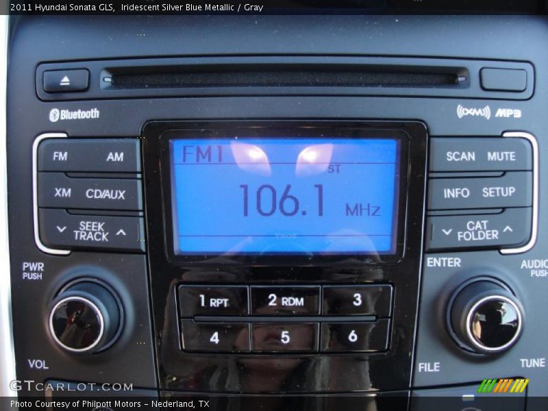 Controls of 2011 Sonata GLS