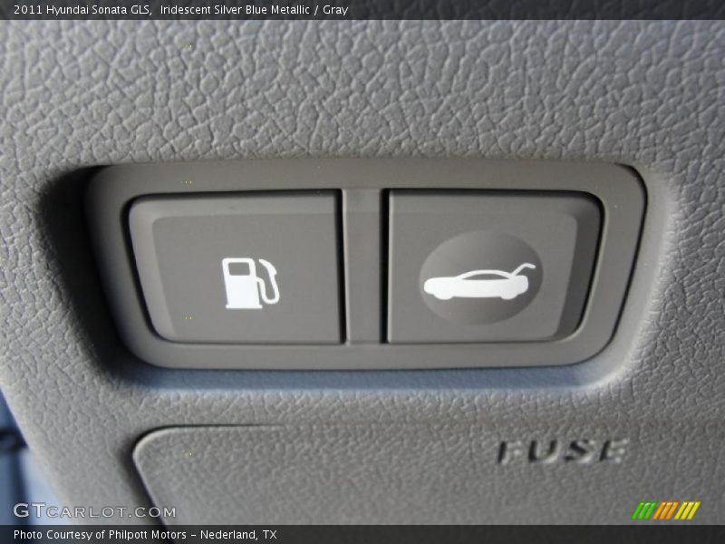 Controls of 2011 Sonata GLS