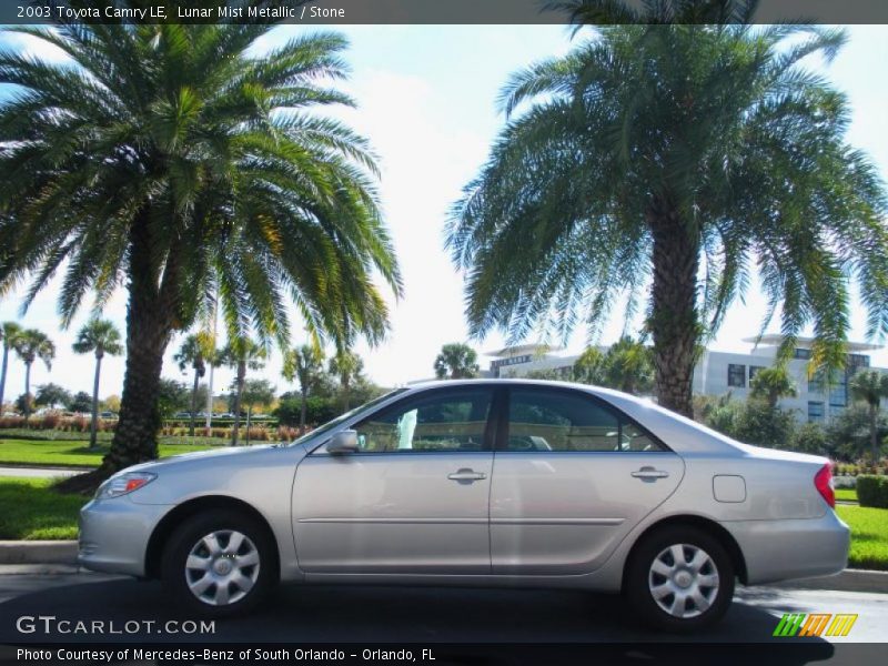 Lunar Mist Metallic / Stone 2003 Toyota Camry LE
