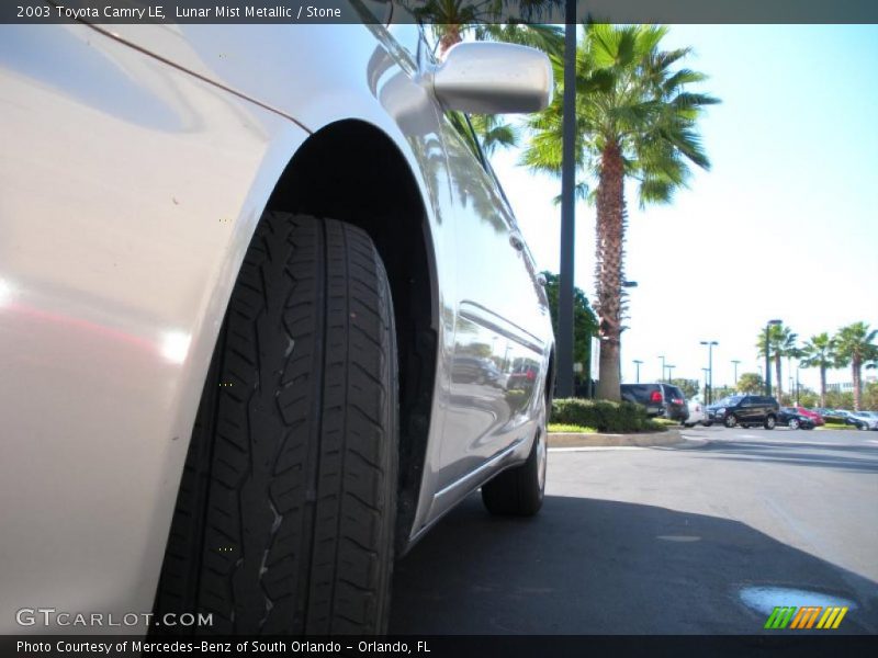 Lunar Mist Metallic / Stone 2003 Toyota Camry LE