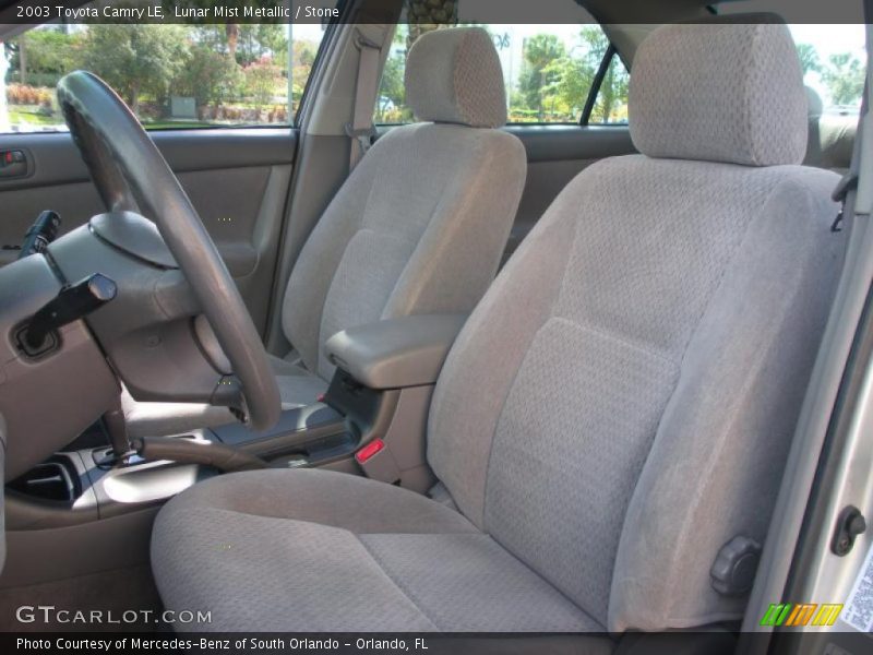 Lunar Mist Metallic / Stone 2003 Toyota Camry LE