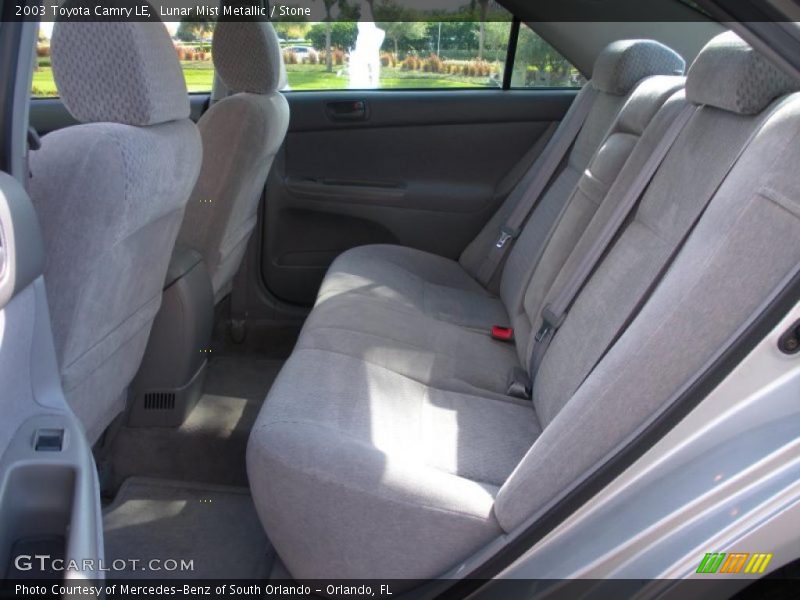 Lunar Mist Metallic / Stone 2003 Toyota Camry LE