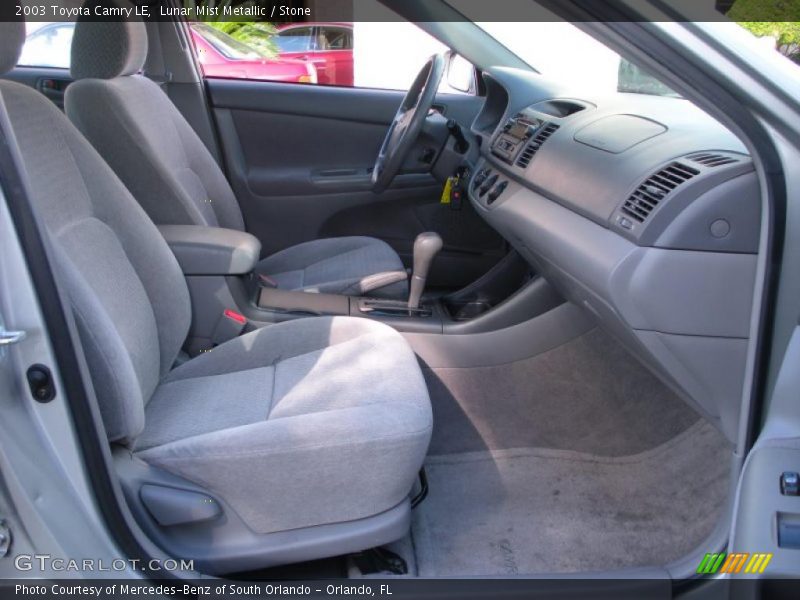 Lunar Mist Metallic / Stone 2003 Toyota Camry LE