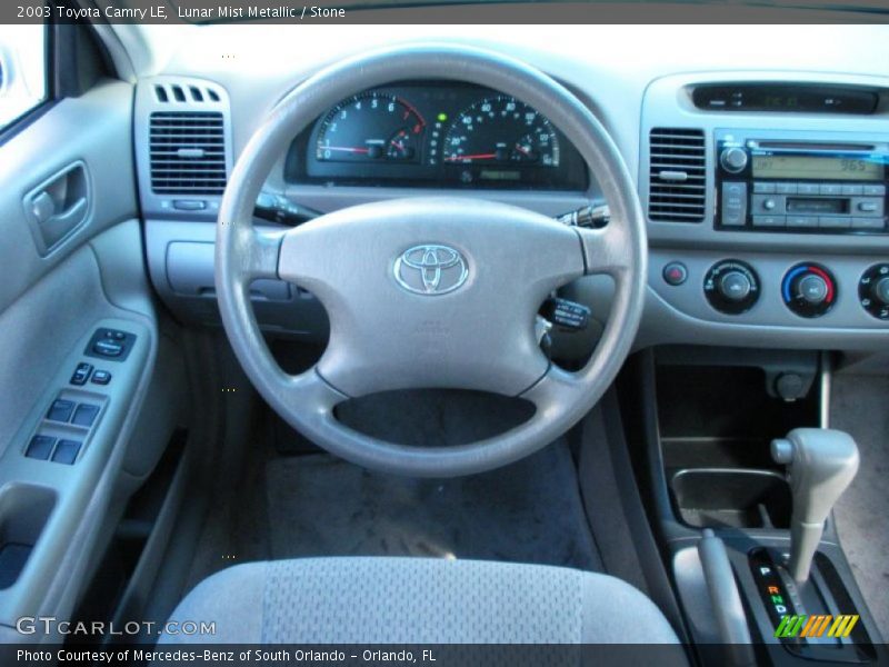 Lunar Mist Metallic / Stone 2003 Toyota Camry LE