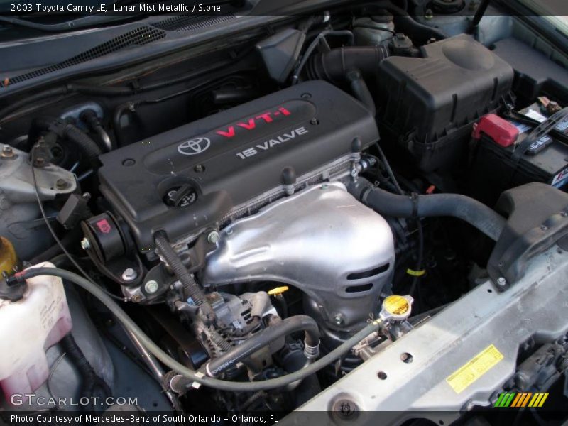Lunar Mist Metallic / Stone 2003 Toyota Camry LE