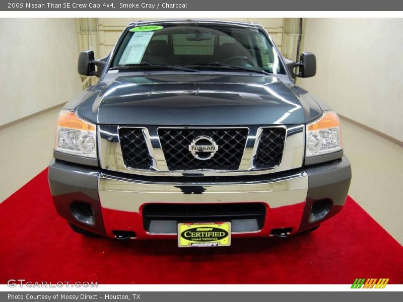 Smoke Gray / Charcoal 2009 Nissan Titan SE Crew Cab 4x4