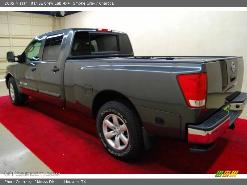 Smoke Gray / Charcoal 2009 Nissan Titan SE Crew Cab 4x4