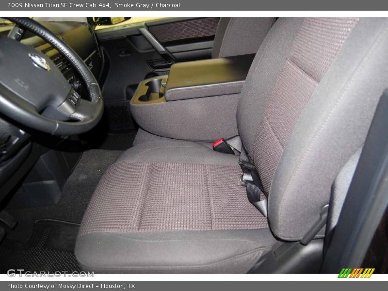 Smoke Gray / Charcoal 2009 Nissan Titan SE Crew Cab 4x4
