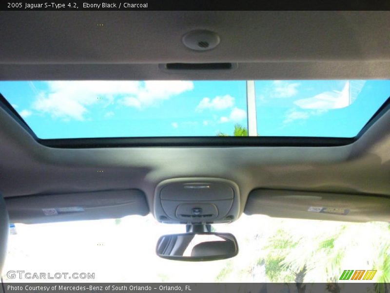 Sunroof of 2005 S-Type 4.2