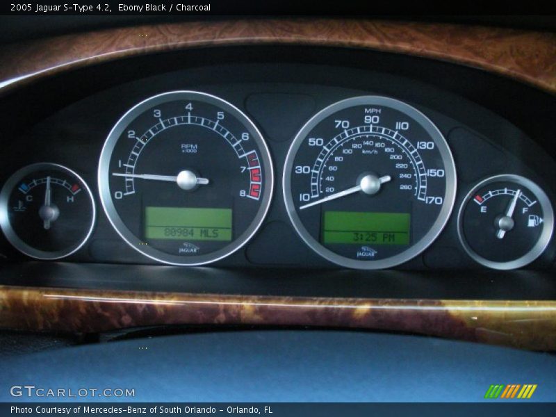  2005 S-Type 4.2 4.2 Gauges