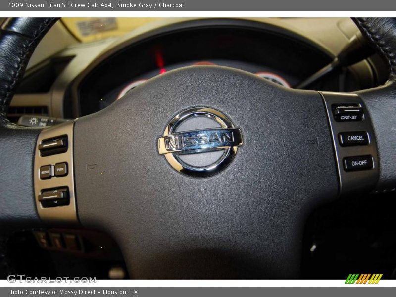 Smoke Gray / Charcoal 2009 Nissan Titan SE Crew Cab 4x4