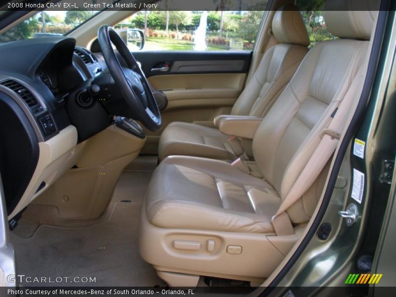 Ivory Interior - 2008 CR-V EX-L 