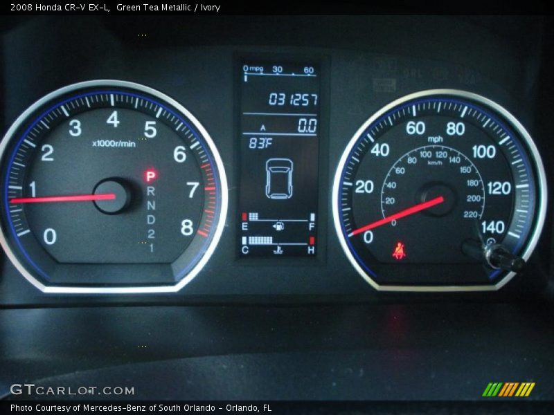  2008 CR-V EX-L EX-L Gauges