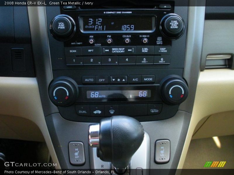 Green Tea Metallic / Ivory 2008 Honda CR-V EX-L