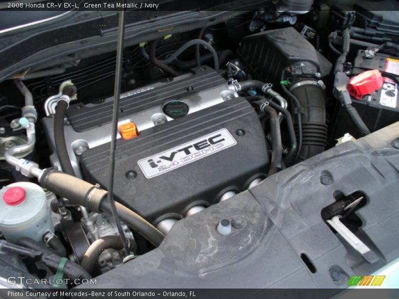  2008 CR-V EX-L Engine - 2.4 Liter DOHC 16-Valve i-VTEC 4 Cylinder