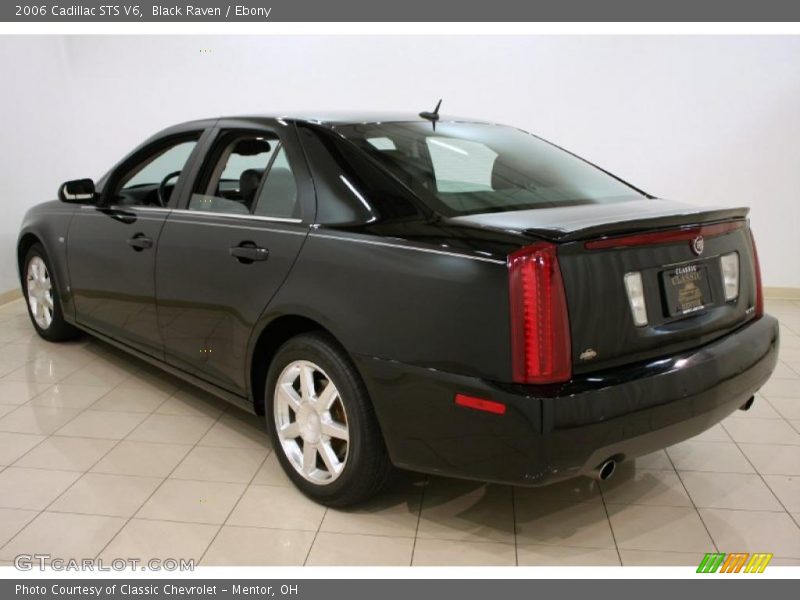 Black Raven / Ebony 2006 Cadillac STS V6