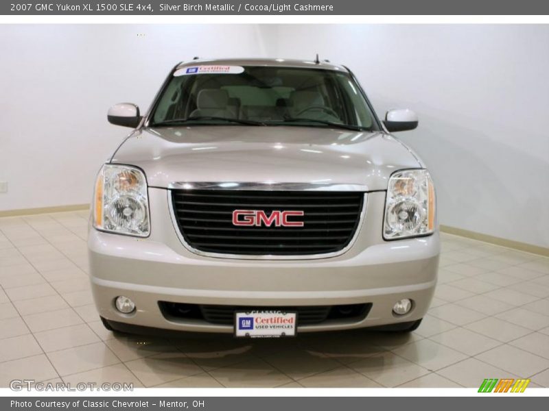 Silver Birch Metallic / Cocoa/Light Cashmere 2007 GMC Yukon XL 1500 SLE 4x4